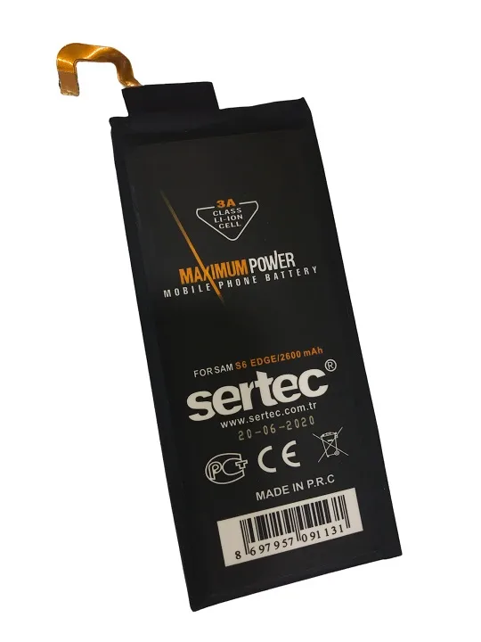 SERTEC -  GALAXY S6 EDGE Uyumlu Batarya