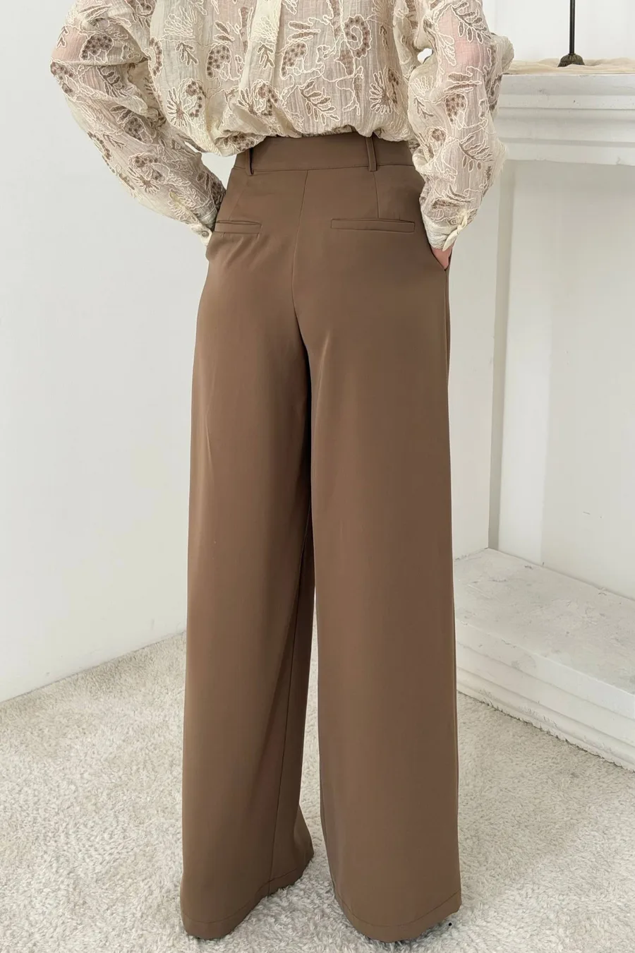Mocca Pileli Comfort Pantolon