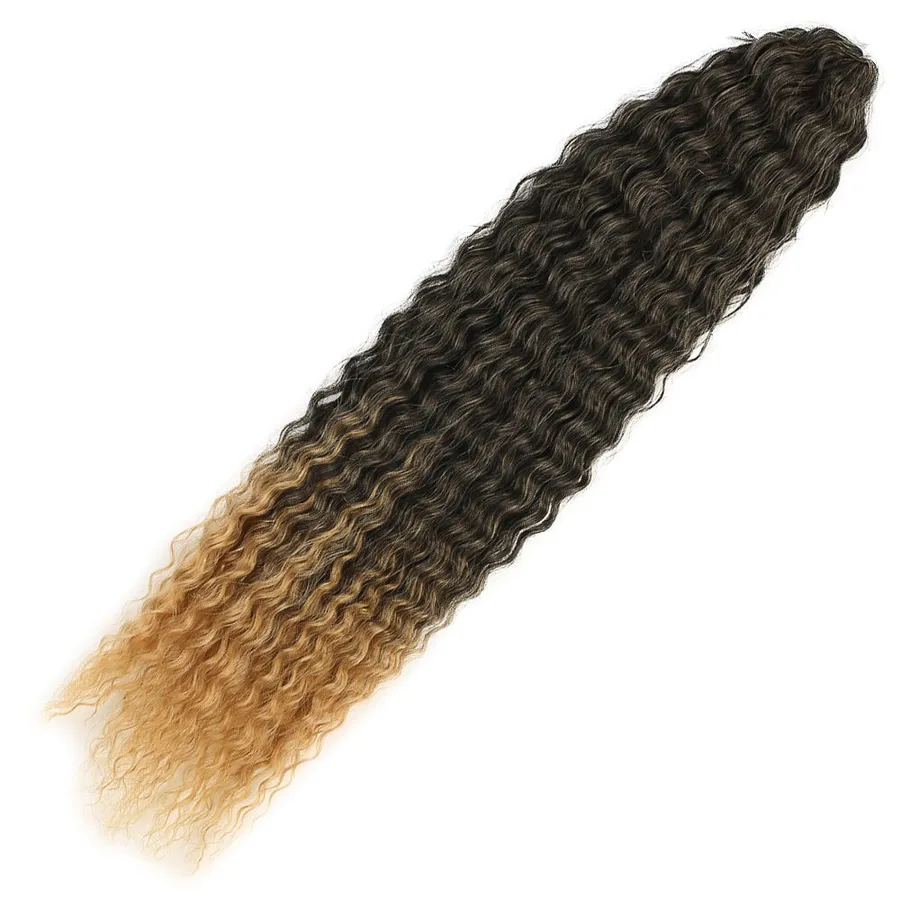 Brazilian Afro Daası  / Siyah / Karamel Ombreli
