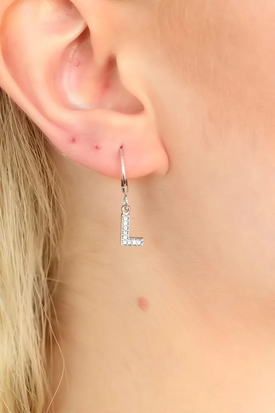 Letter L Women's Earrings