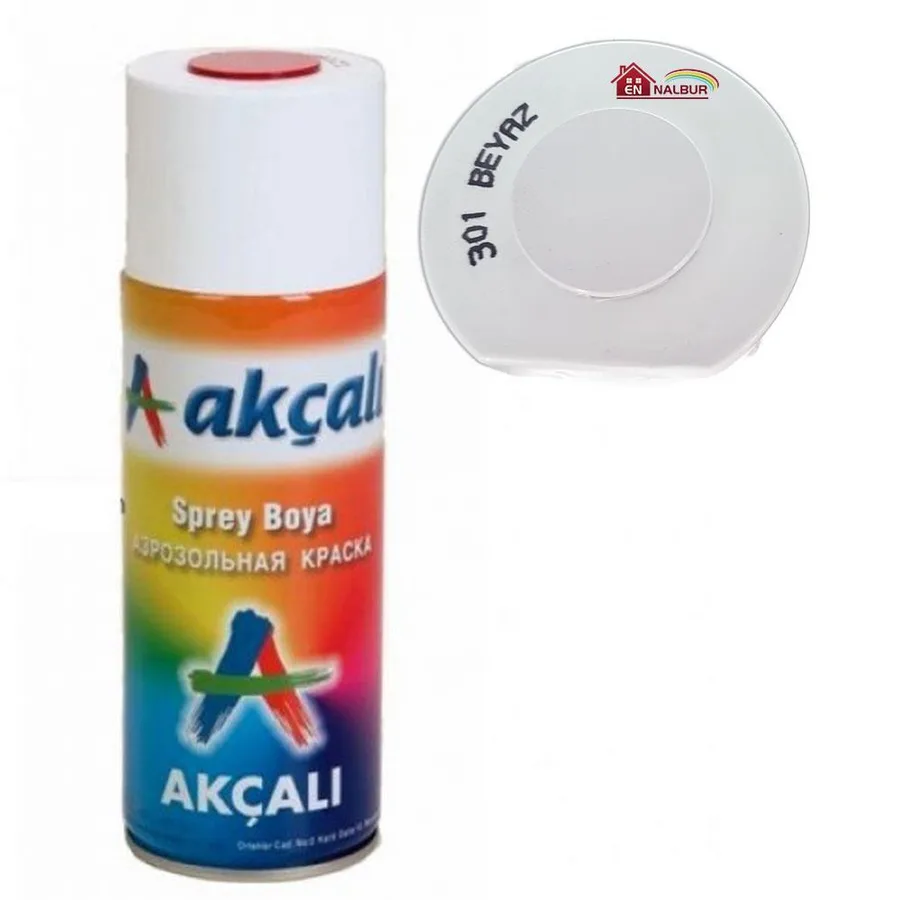 Sprey Boya 400 ml 301 Parlak Beyaz