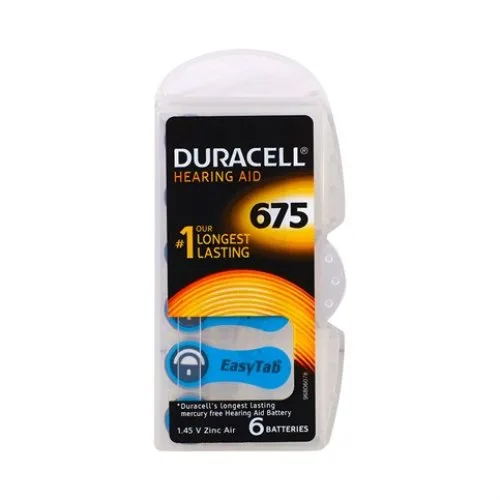 675 Numara İşitme  Pili 6'Lı Paket