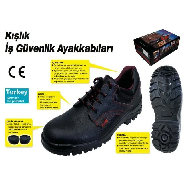 414 Çelik Blu İş Ayakkabısı S2 45 Numara