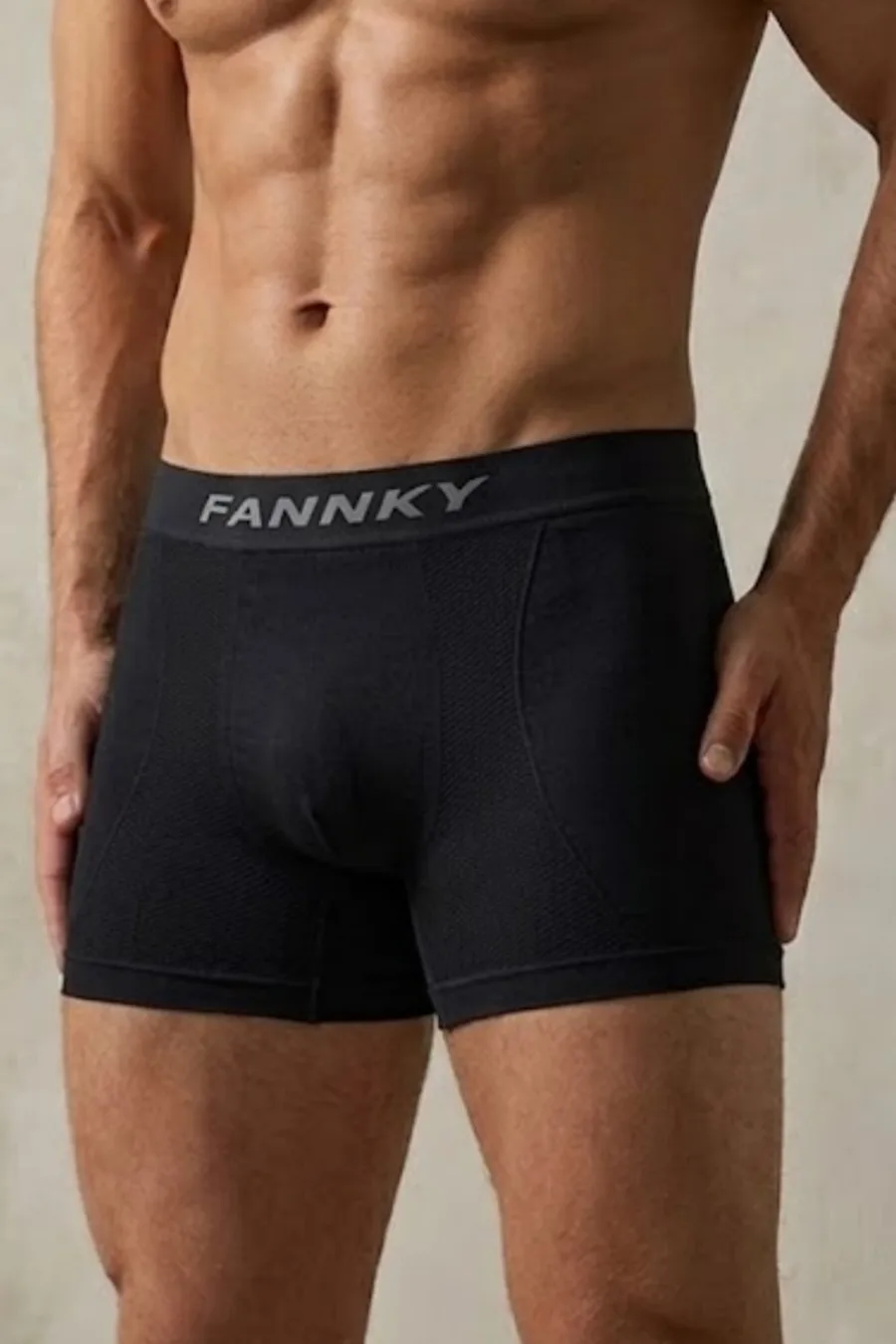 Erkek Casual Comfort Günlük Siyah Boxer