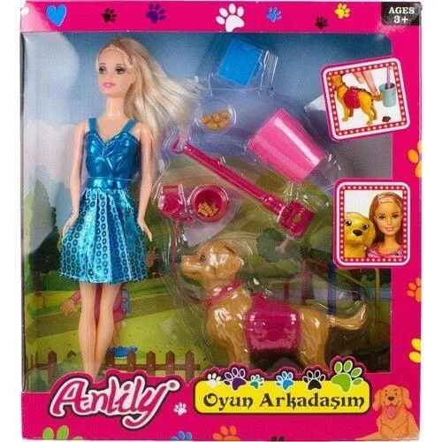 02418 - Anlily Köpekli Oyun Arkadaşım - 1 Adet