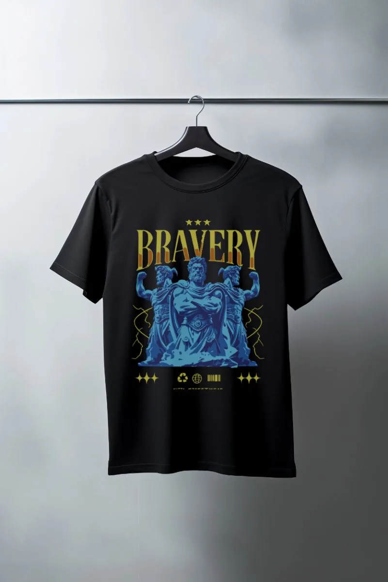 Unisex Oversize 24/1 Penye DTF Baskılı Tişört - DTF102