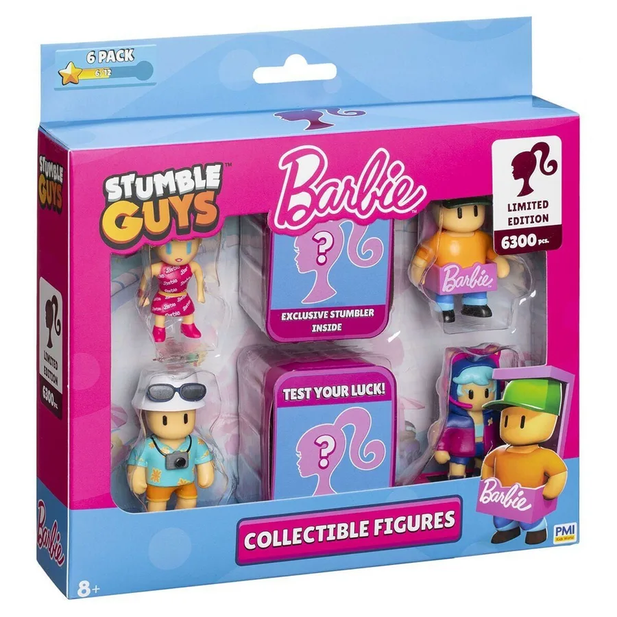 Pmı Sgb2060 Stumble Guys Barbie Figür 6lı Set