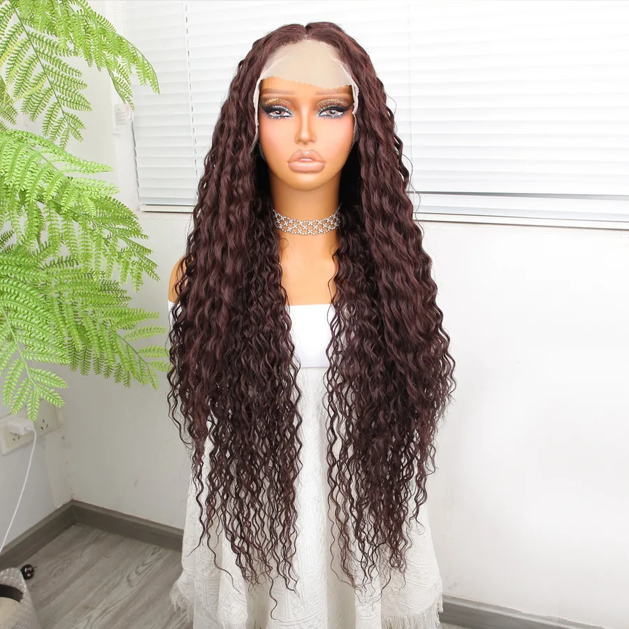 Afro Daa  Kahve Fiber Sen Tül Peruk