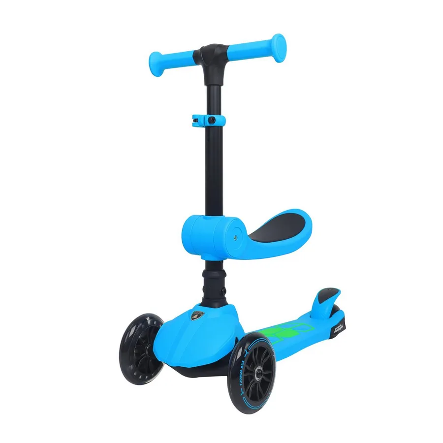 L52ın1-B Lamborghini Lisanslı Katlanır Oturaklı Işıklı Scooter Mi