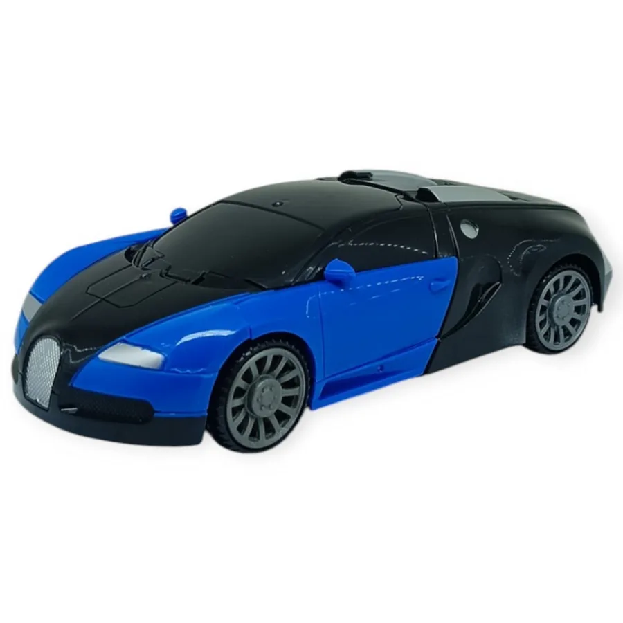 Robota Dönüşen Araba - Pilli Yerde Gezen Spor Araba - AK-839 - 1 ADET