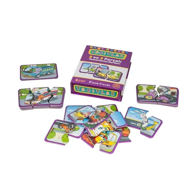 7192 Flash Cards Taşıtlar