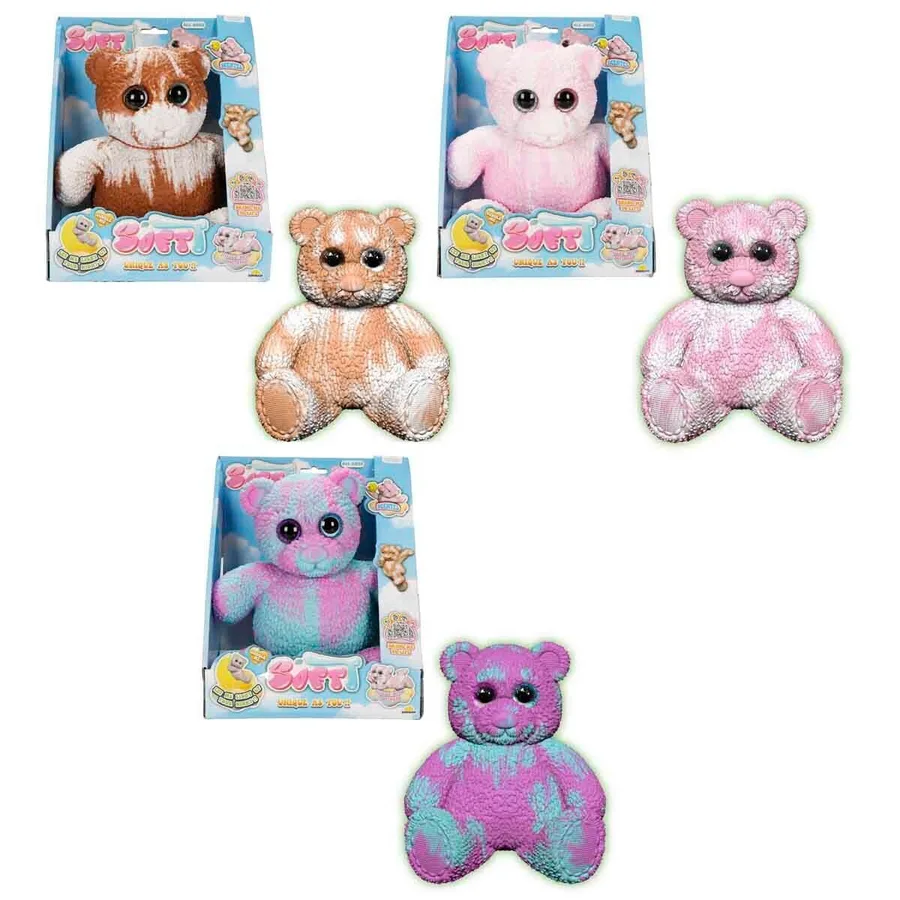 12331 Sun-Btf-Figür Softt Bear Deluxe Karanlıkta Parlayan 3a
