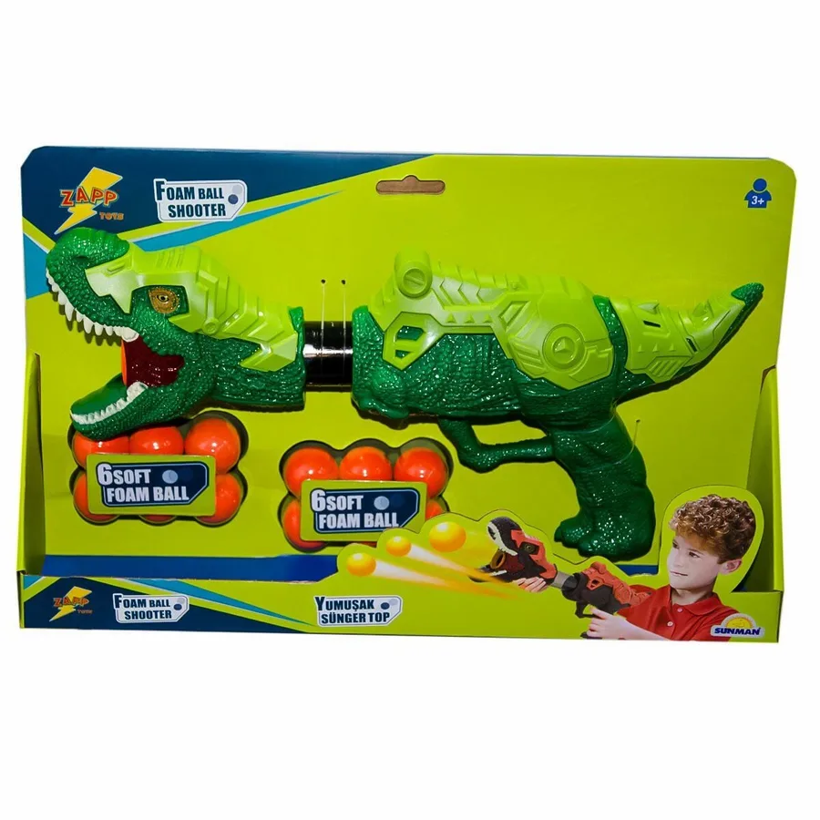 3620 SURAT-ZAP- Top Atan Dinozor 12 Toplu 2 Renk - Sunman