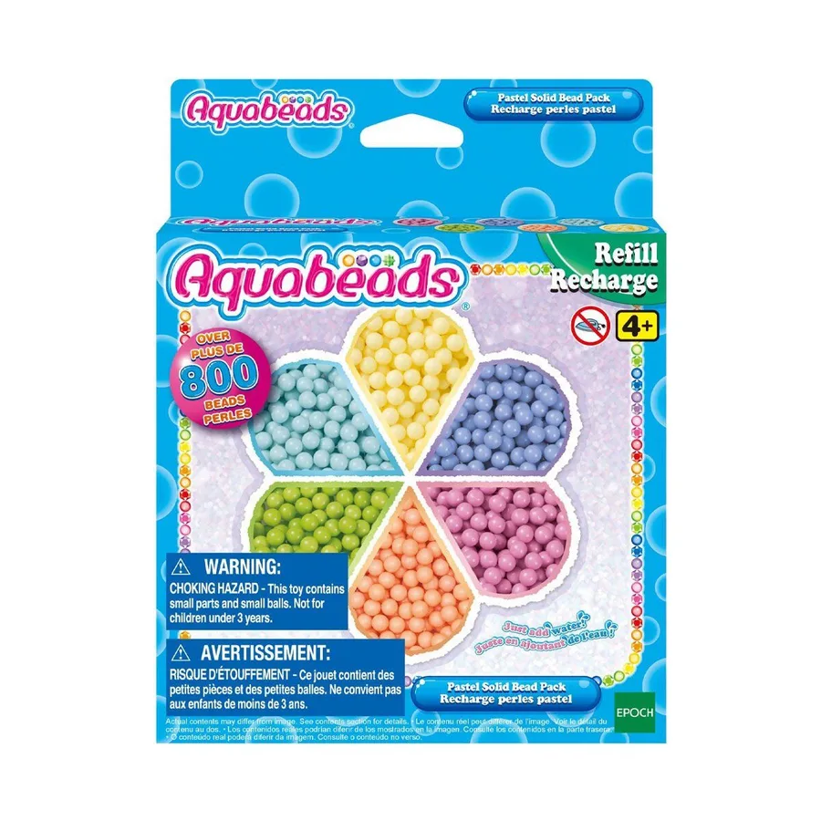 31505 Eph AquaBeads Pastel Boncuk Paketi, 800 parça +4 yaş