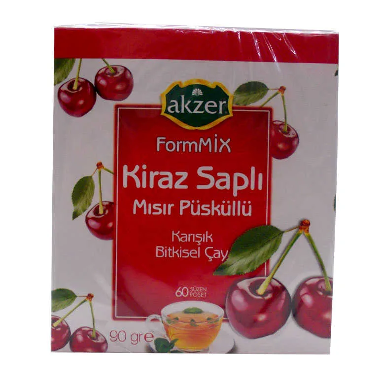 Kiraz Saplı Mısır Püsküllü sel Çay 60 Süzen Poşet