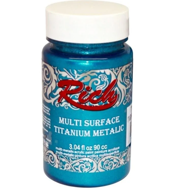 Riculti Surface Titanium 2572 Turkuaz Metalik 90 cc