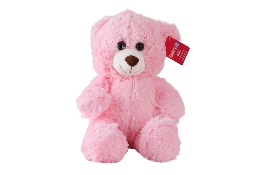 1216p Puffy Salaş Ayı 45 Cm Pembe