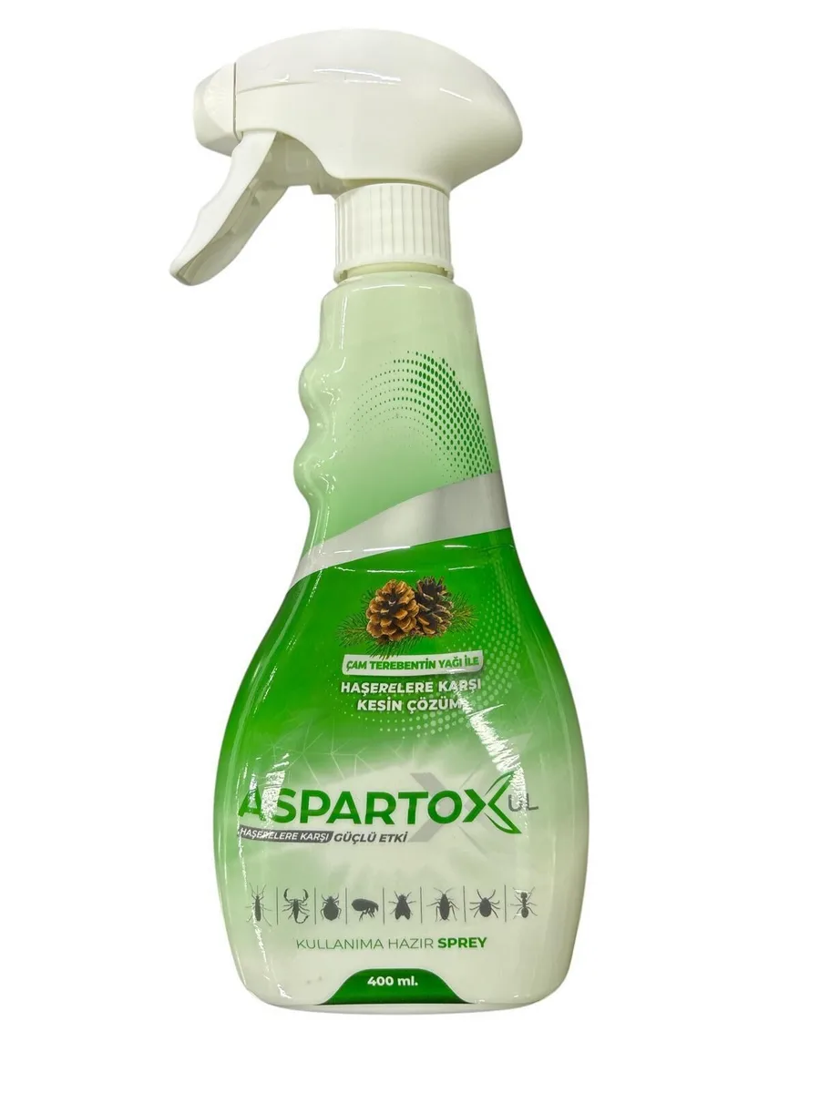 Aspartox Haşere Solüsyonu 400 ml Çam Kokulu