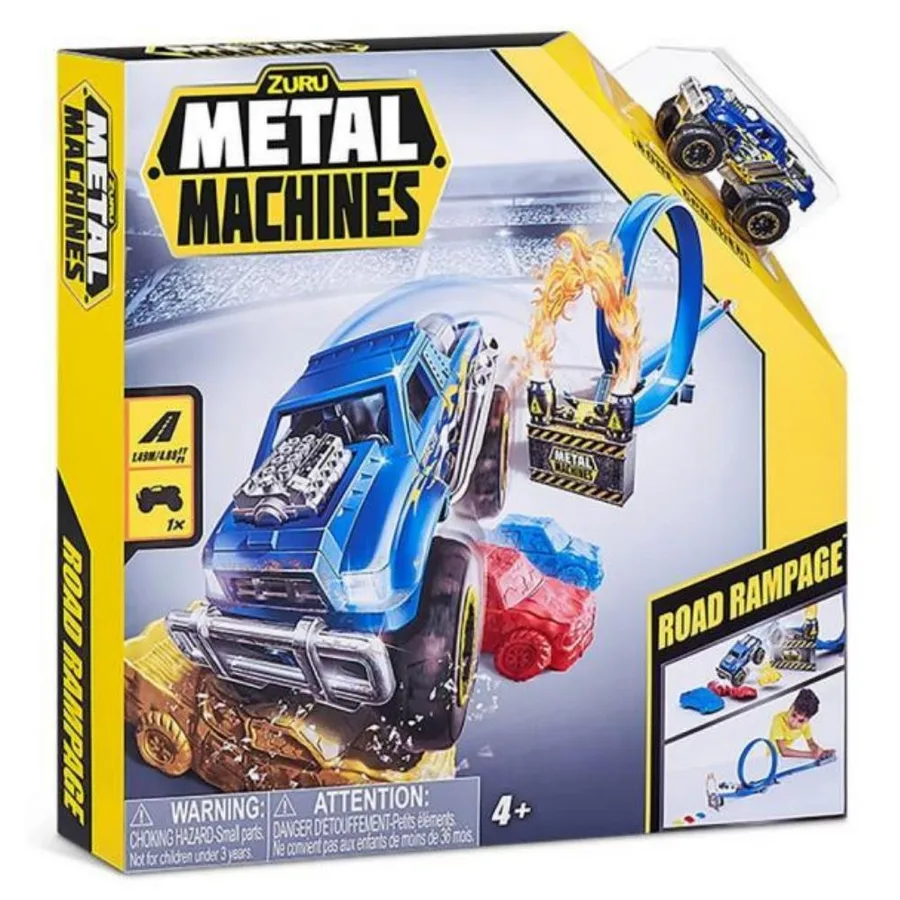 Mea01000-6701 - Zuru Metal Machines Road  - 1 Adet