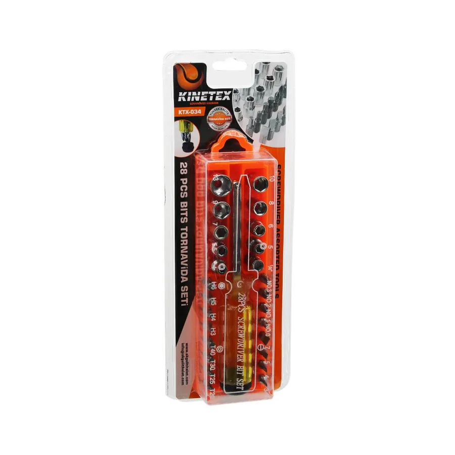 28 Pcs - Çıkar Tak Tornida Bits Seti