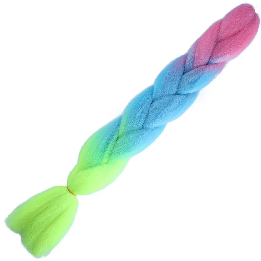 Afrika Örgülük Ombreli Sen  100 Gr. / Pembe / Açık Mi / Neon Sarı