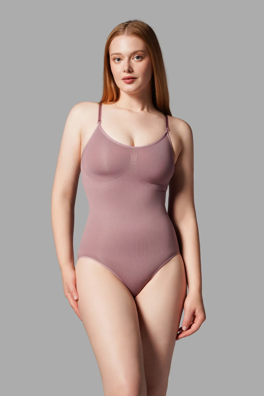Seamless Zıbın Korse Çıtçıtlı Body 2 Beden İncelten Toparlayıcı Push Up Etkili Karın Bel Göbek Sıkılaştırıcı Kadın Body Korse 9051 Gül Kurusu