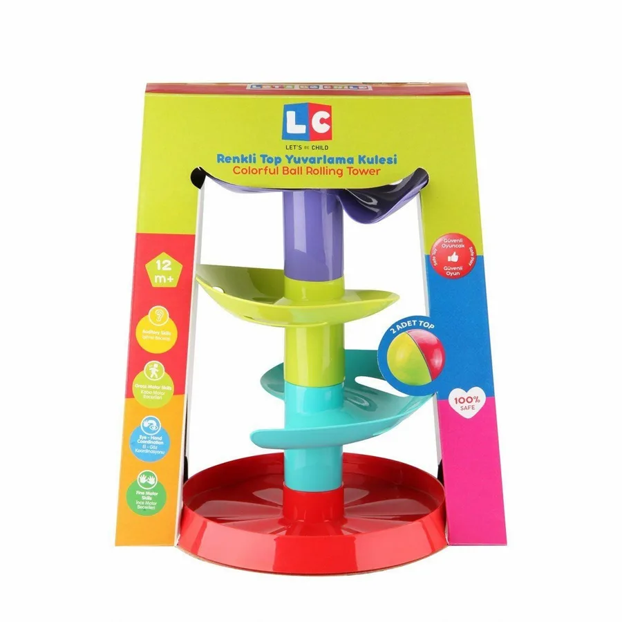 LC-30956 Let's be  - Renkli Top Yuvarlama Kulesi