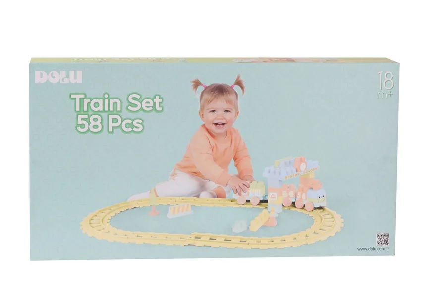 5221 Oyuncak Tren Set 58 Parça