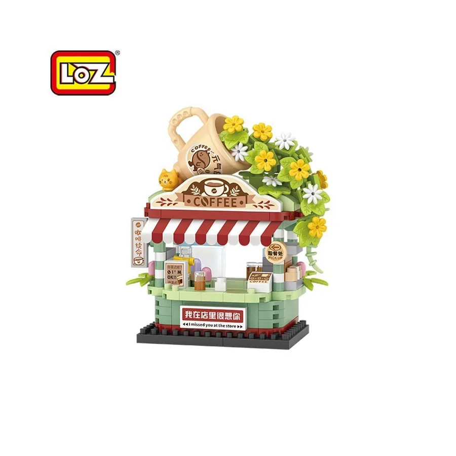 Lz-8852 Loz Kahve Dükkanı 290 Parça Blk Oyuncak