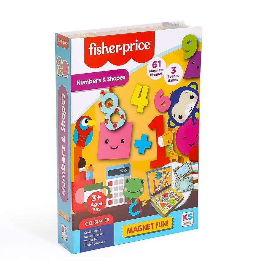 FP 13411  Baby Puzzle Numbers Shapes -KS Puzzle