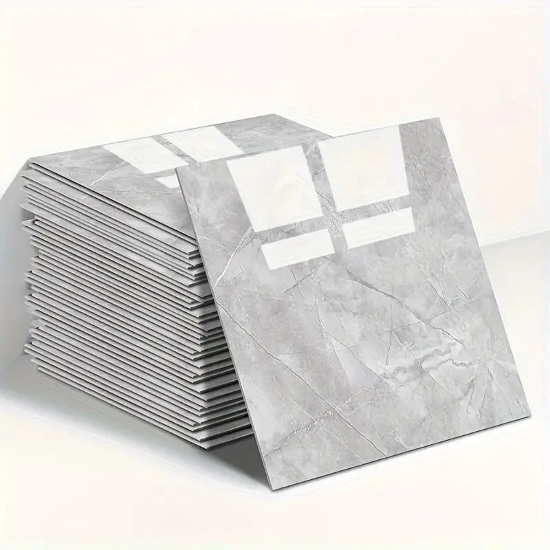 Gri Mermer Desen Duvar Sticker (30*30)