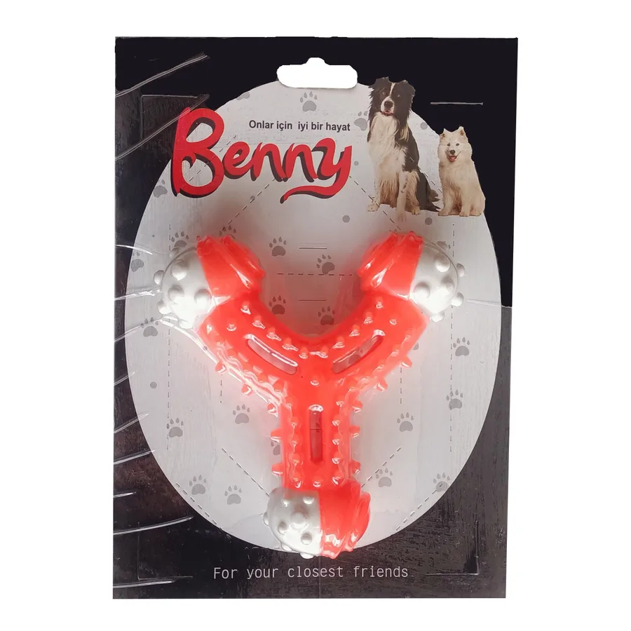 Benny Diş Kaşıma Köpek Oyuncağı Çatal 11 cm Tcu