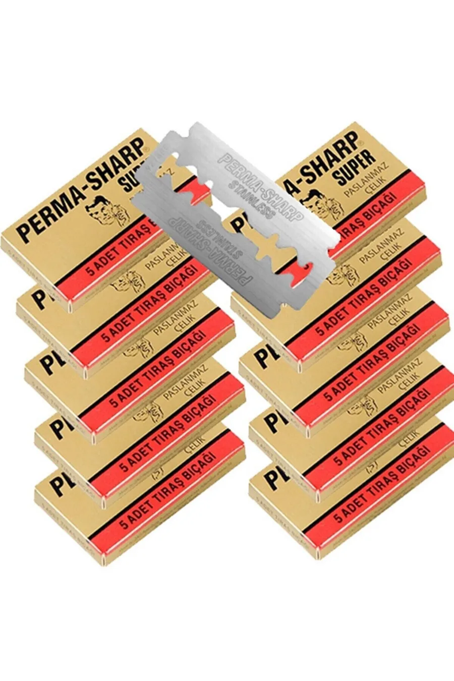 Perma-sharp 5'li Traş Jileti 20 Paket