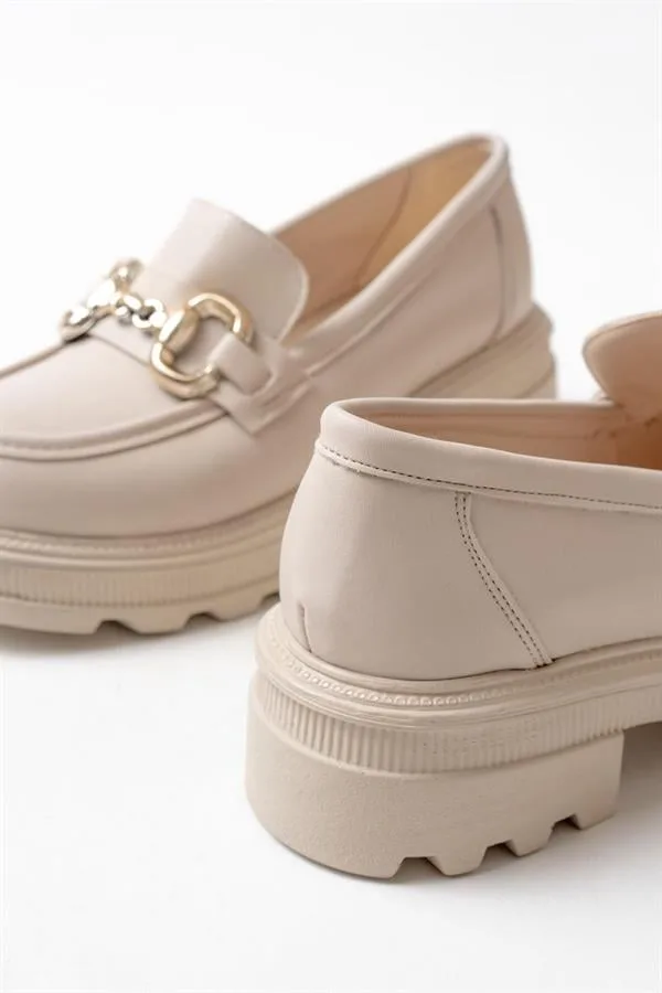 Kadın Casual Loafer Günlük Tabanlı Bağcıksız Ayakkabı Ayakkabı Yüksek