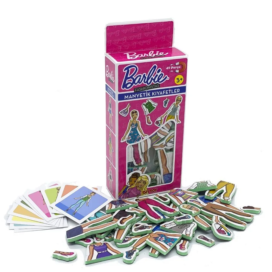 2007 Barbie Many.kıyafet Giy. Magnet