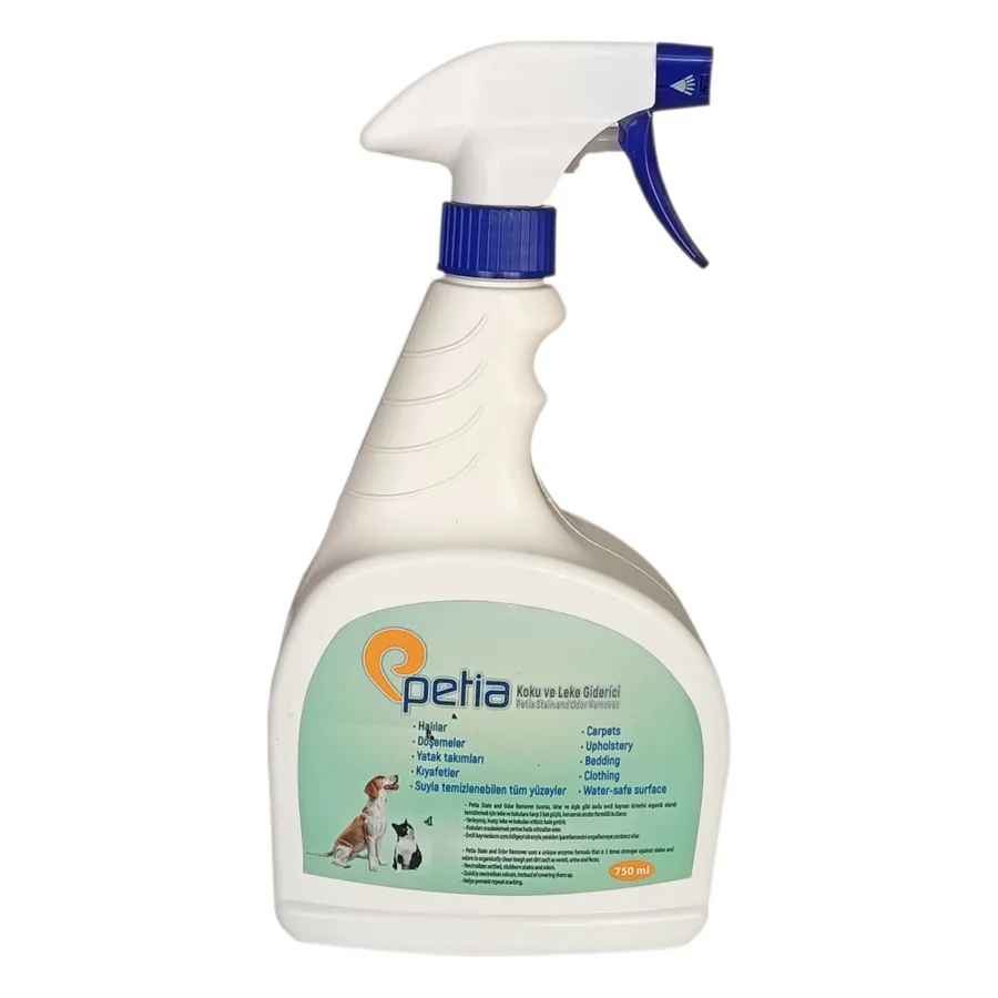 Petia Stain And Odor Remover Kedi Köpek Koku Ve  Sprey 750 ml