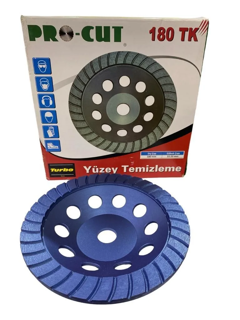 Prut 51187 Turbo Serisi Yüzey Temizleme 180 mm