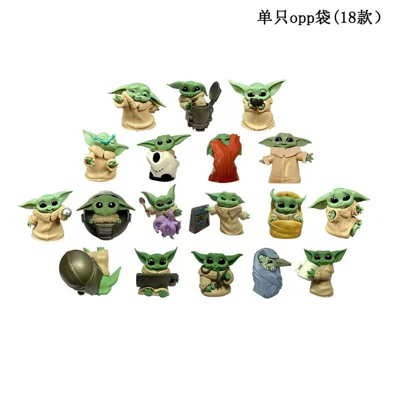 Baby Yoda 18li Figür Set 779G