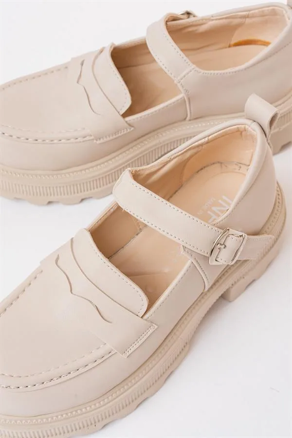 Kadın Casual Loafer Tabanlı Tempo Ayakkabı Ayakkabı Süet Yüksek