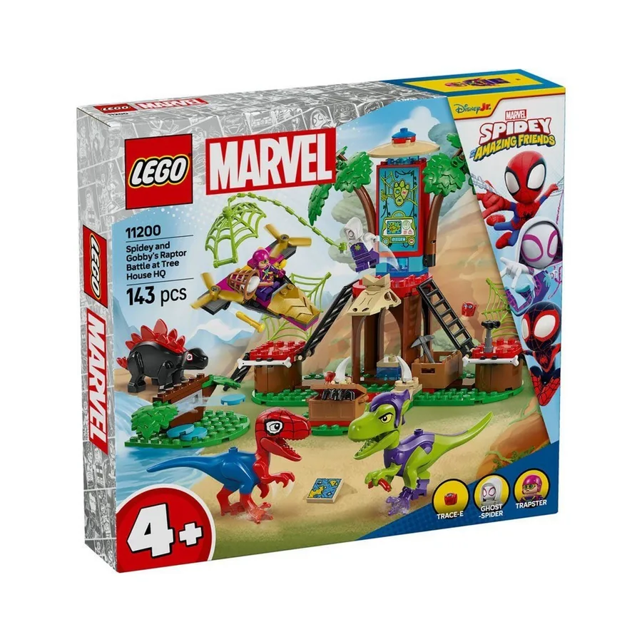 11200 Lego Marvel - Spidey Ağaç Ev Karargahında Saş 143 parça +4 yaş