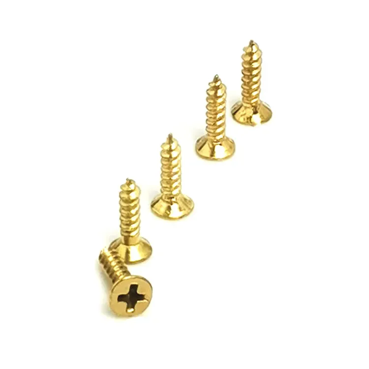Klips, Menteşe, Ayak, Ysb  Vidası - 2,9x9,5mm Sarı, 100 Adet