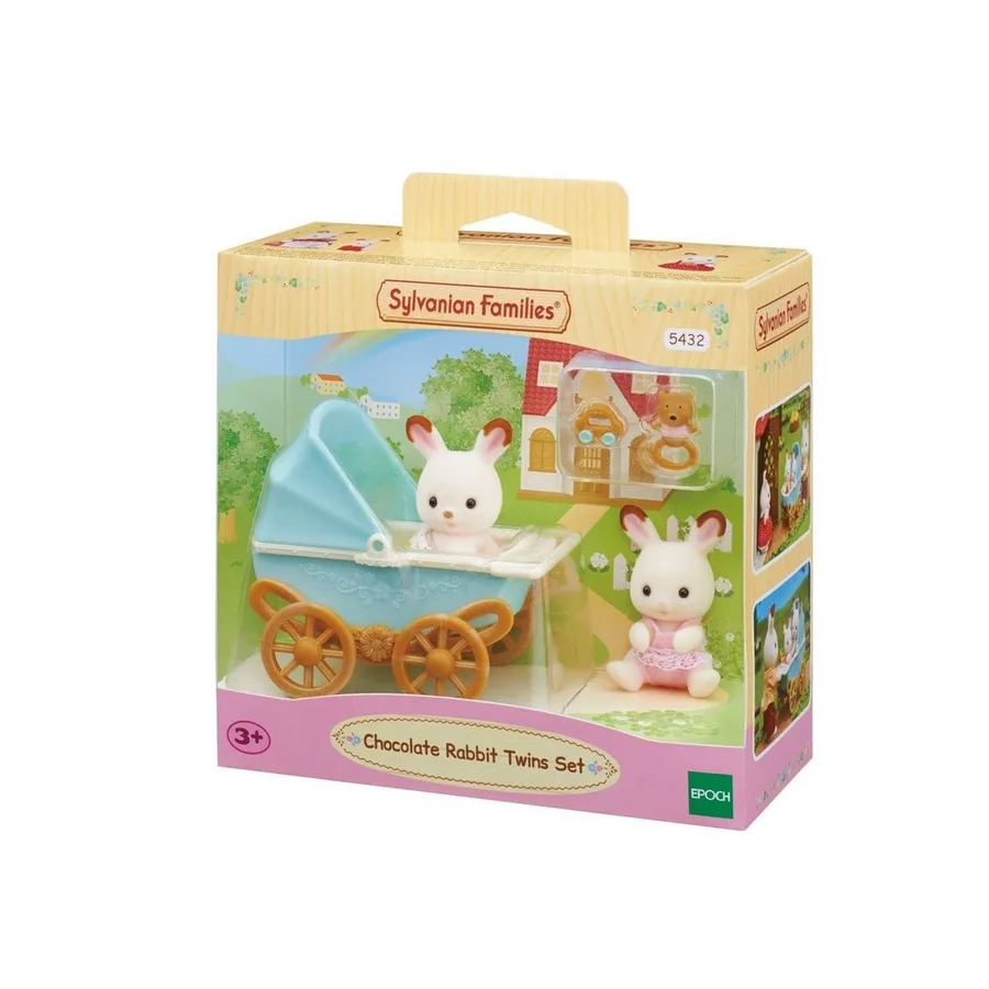 5432 Sylvanian Families,  Kulaklı İkiz Tşan Bebek, +3 yaş