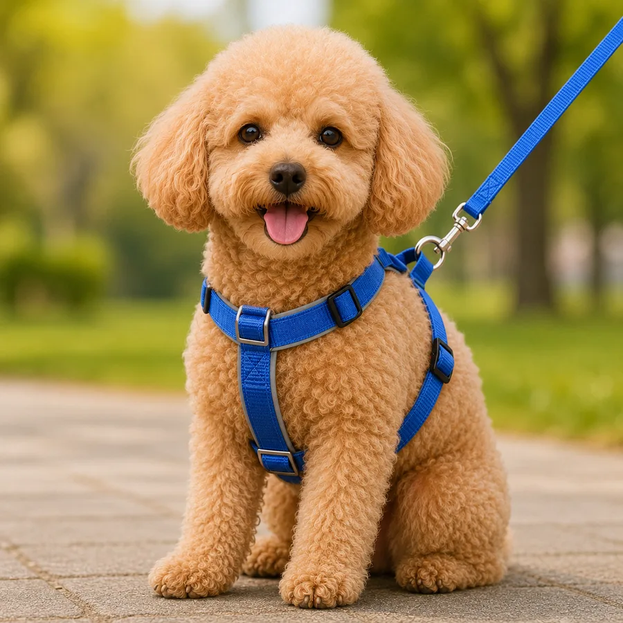 Gezdirme Kayışlı Dokuma Köpek Göğüs Tasma Seti 32*47-110 cm Mi