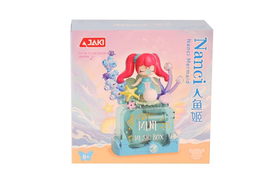 Hk112 Jaki Deniz Kızı Müzik Kutusu 131 Parça Blk