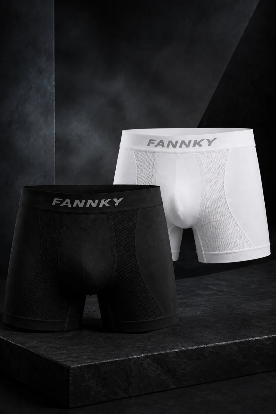 Erkek Rahat Esnek Seamless 2 Li Boxer Çok Renkli