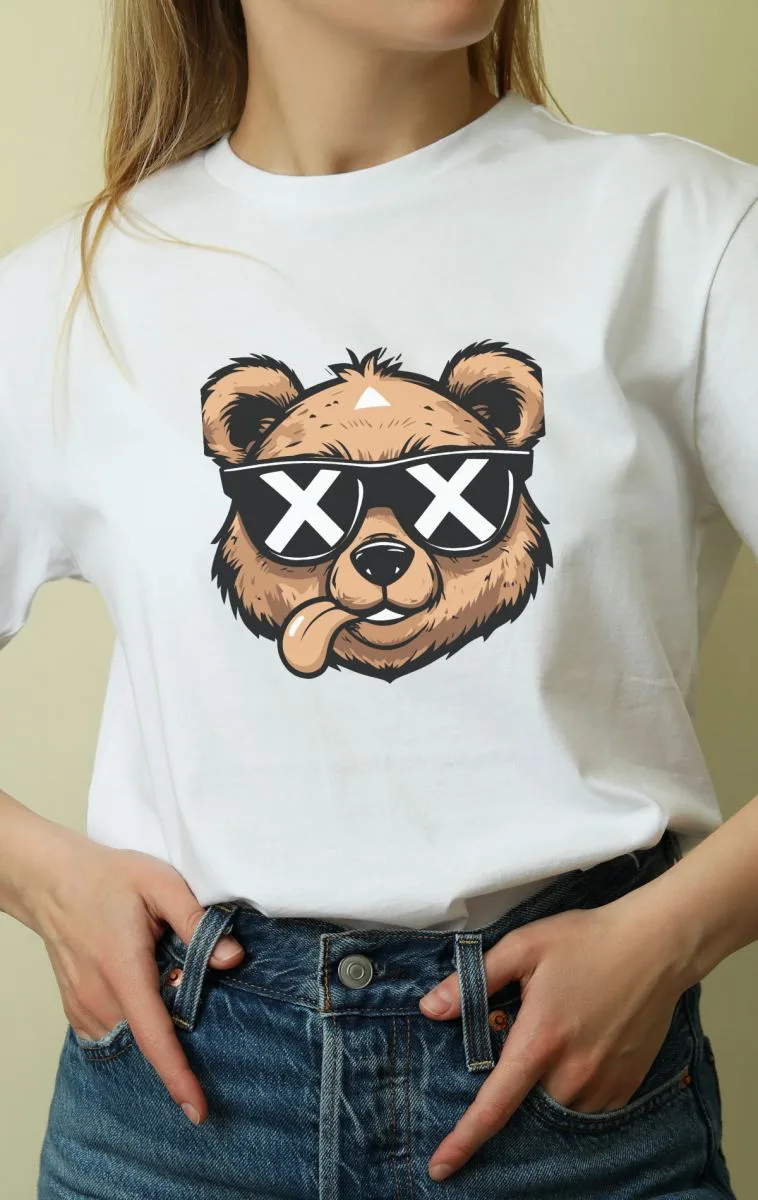 Unisex Oversize 24/1 Penye DTF Baskılı Tişört - DTF155