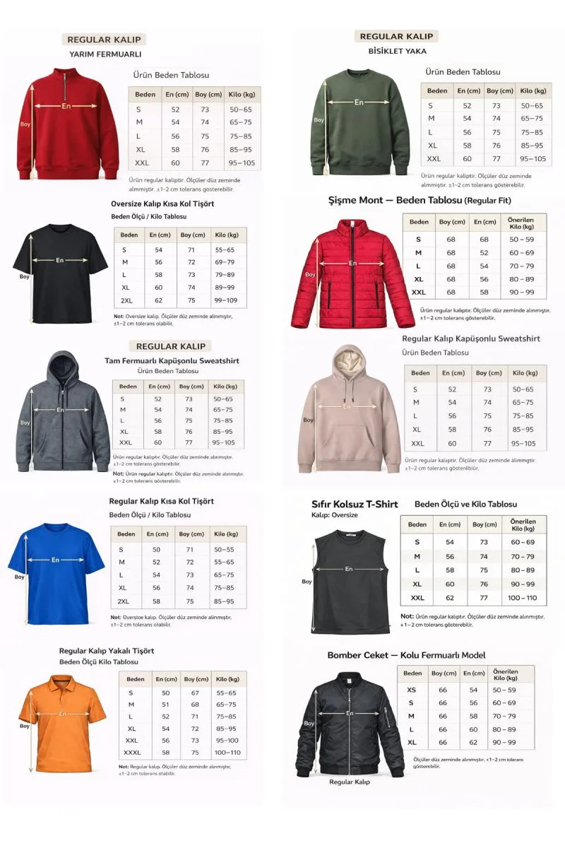 Unisex Oversize 24/1 Penye DTF Baskılı Tişört - DTF192