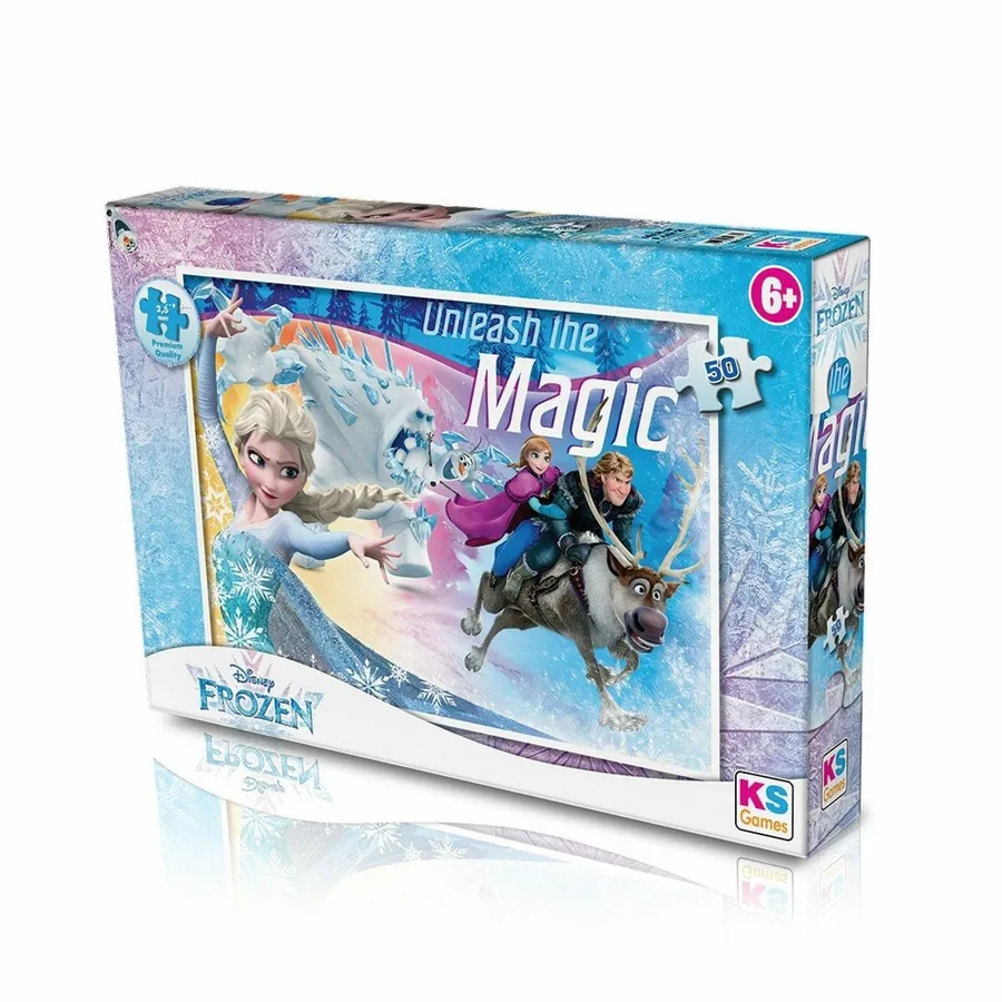 FRZ709 Frozen 50 Parça Çuk Puzzle -KS Puzzle