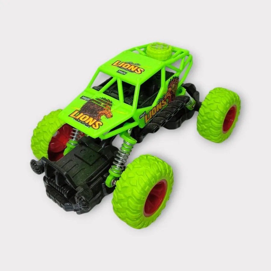 Çek Bırak Cross  Araba 14 Cm - Yeşil - 1 ADET