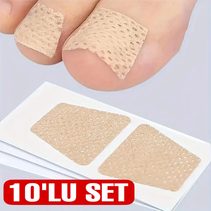 Kolay Uygulanabilir Ayak Tırnağı Onarım Yaması (10"lu Set)